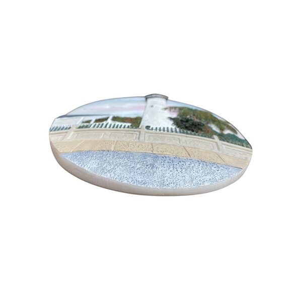 Split Rock Key West 3D Lighthouse set of 2 Ceramic Wall Plaques 9'x5.5" SKU 9321 - Picture 10 of 16